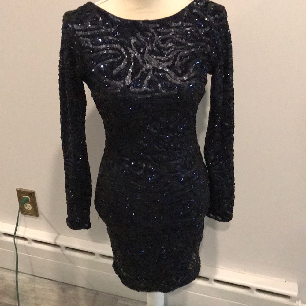 Dress the Population Sequin Dress